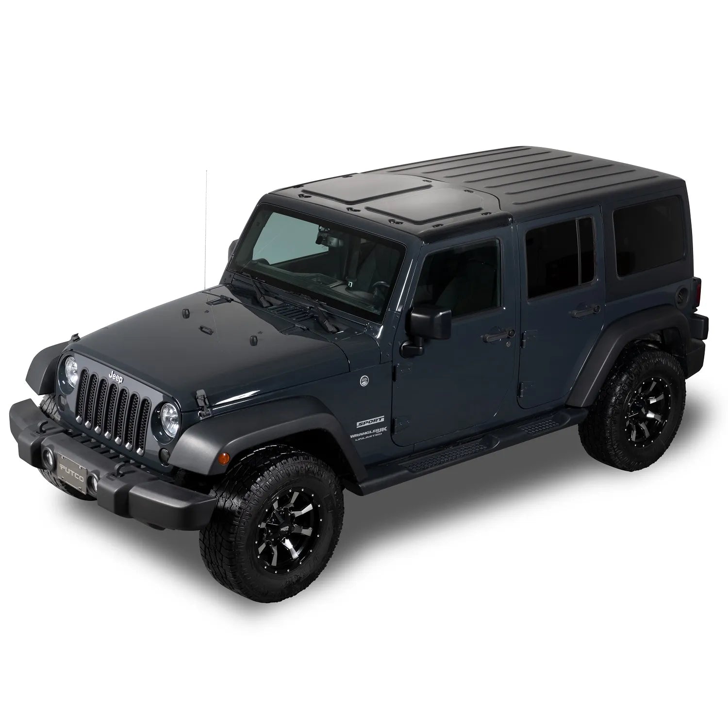 Putco Element Sky View Clear Lid Hard Top for Roof for Jeep Wrangler 2009-2023