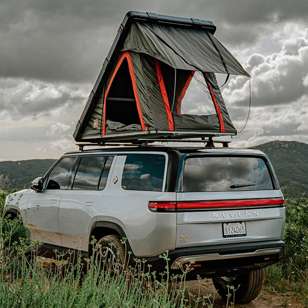 BADASS TENTS 2023 RUGGED™ Rooftop Tent (Universal Fit) w/ Top Crossbars
