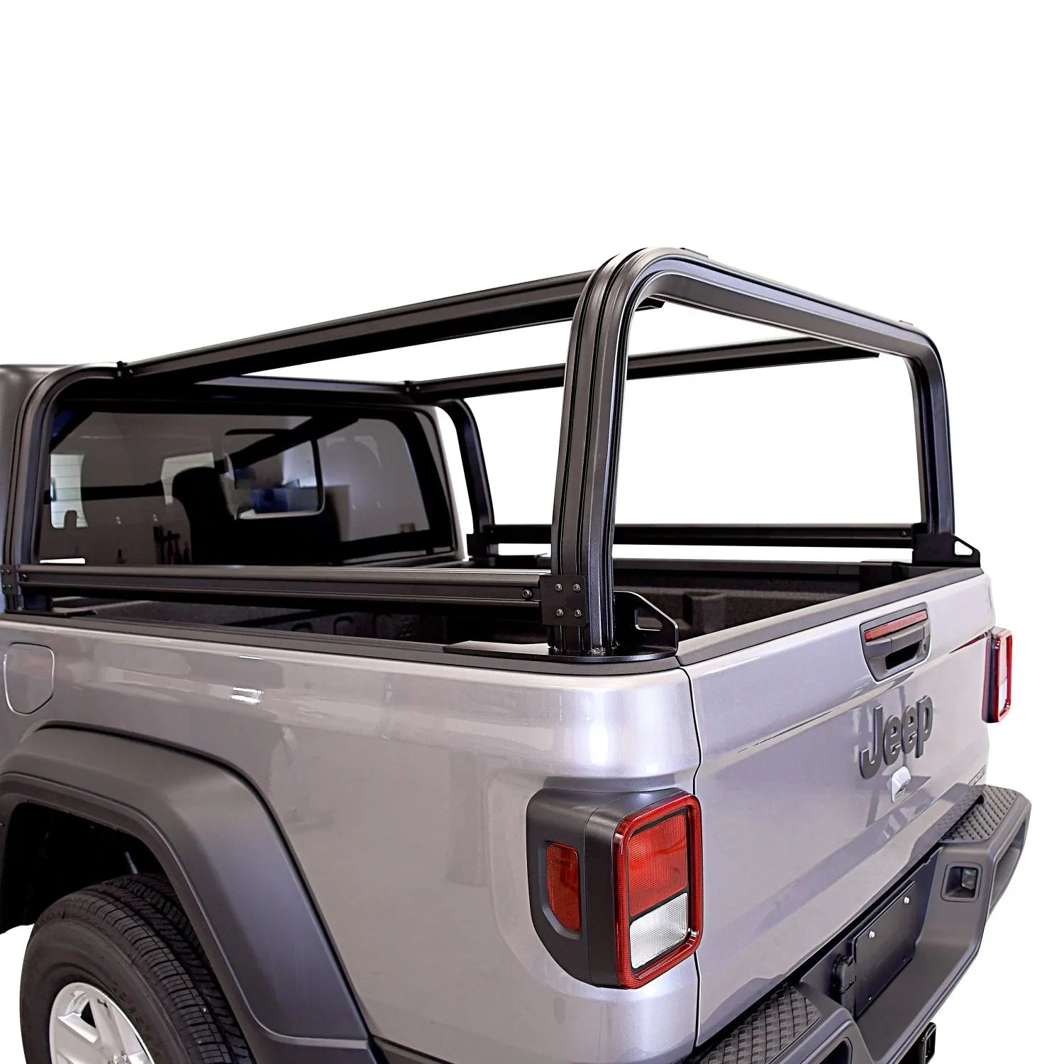 Putco Venture Tec Rack - Fits Jeep Gladiator 2020-2025 5' Bed - w/ Trail Rail System (Doesn't Fit with Tonneau Cover)