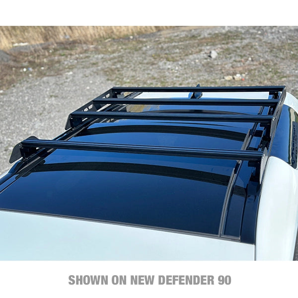 BADASS TENTS Roof Rack for 2020-24 Land Rover Defender (90, 110 & 130) - Black Bars