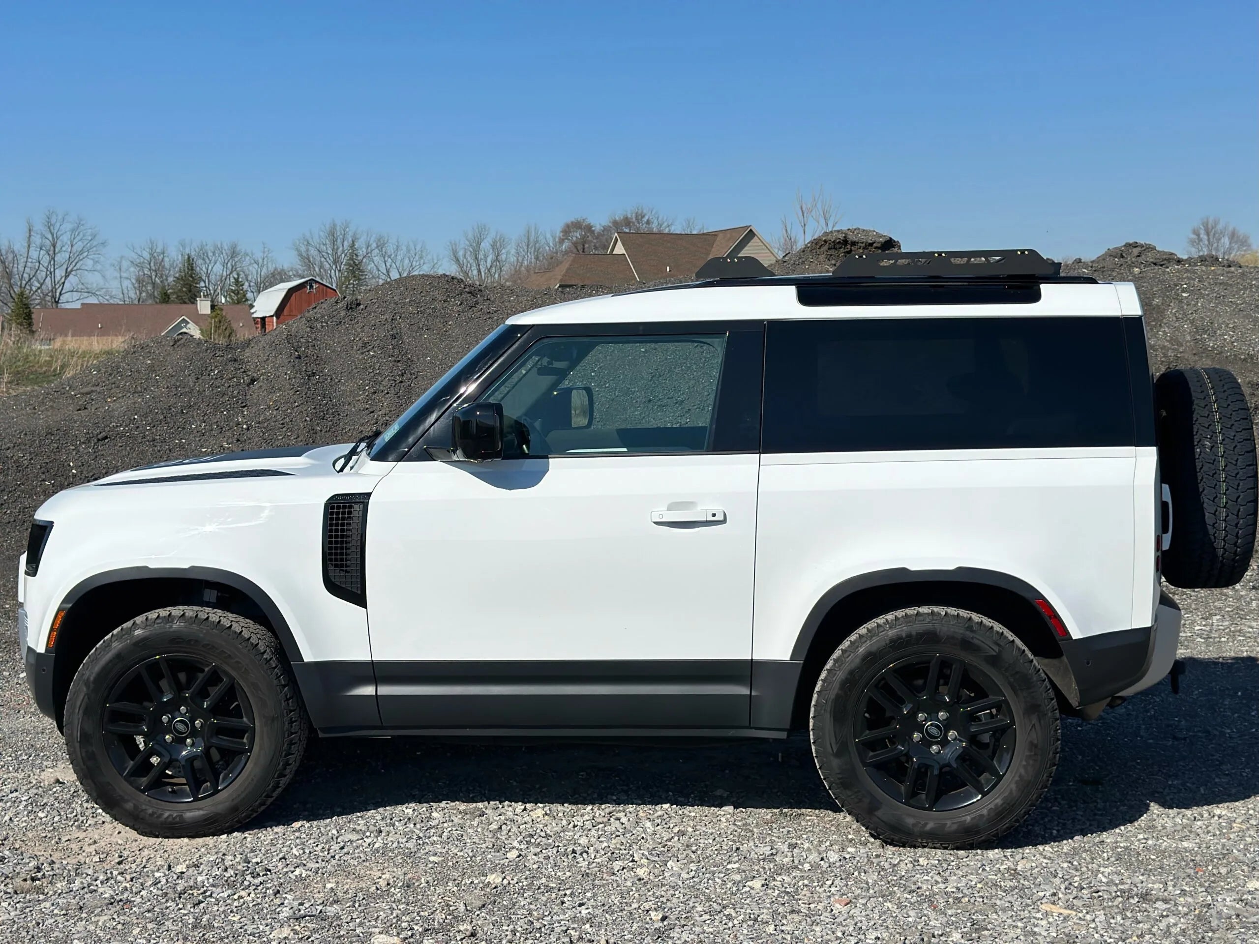 BADASS TENTS Roof Rack for 2020-24 Land Rover Defender (90, 110 & 130) - Black Bars