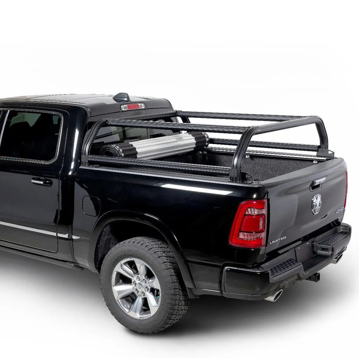 Putco Venture Tec Rack - Fits Dodge Ram Truck 1500 2019-2025 5'7'' Bed - New Body (w/ 6 Lug Wheels), w/o Ram Box