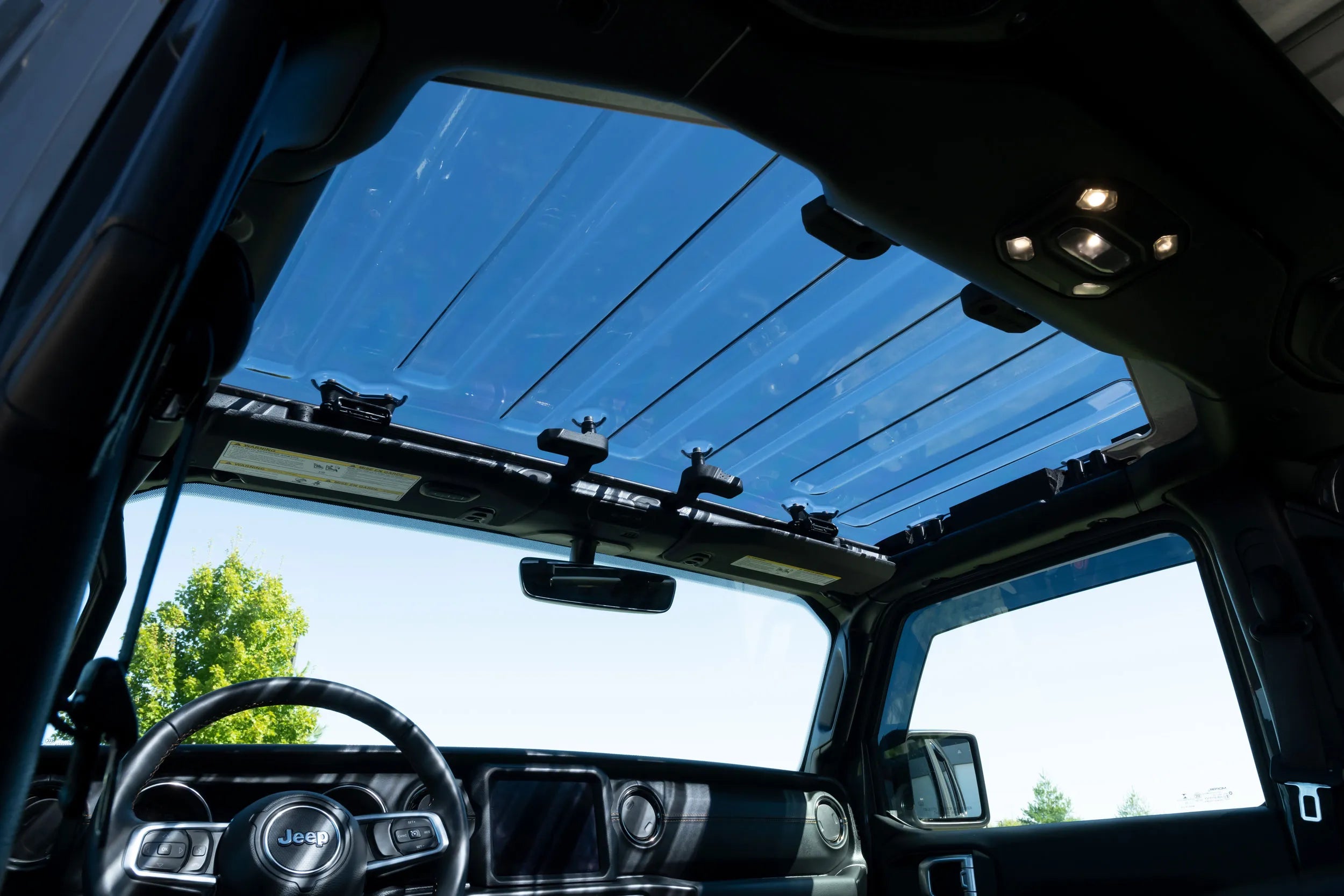 Putco Element Sky View Clear Lid Hard Top for Roof for Jeep Wrangler 2009-2023