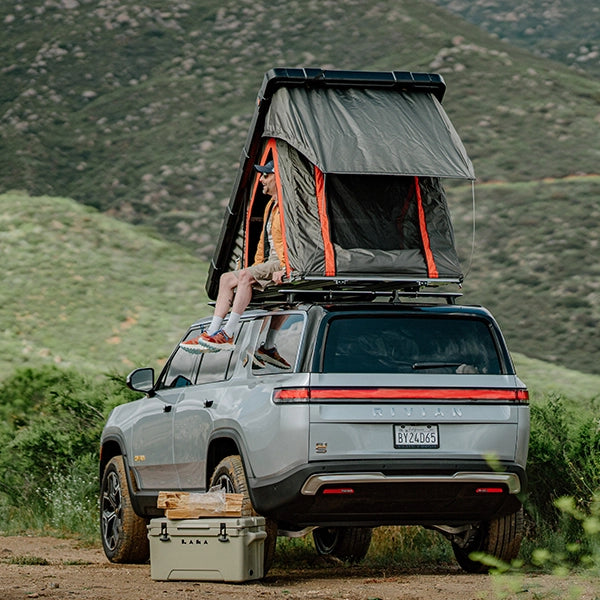 BADASS TENTS 2023 RUGGED™ Rooftop Tent (Universal Fit) w/ Top Crossbars