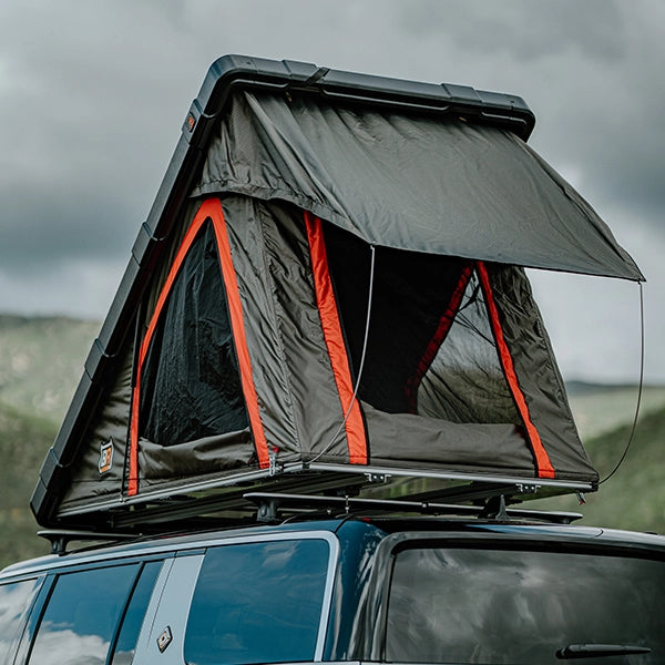 BADASS TENTS 2023 RUGGED™ Rooftop Tent (Universal Fit) w/ Top Crossbars