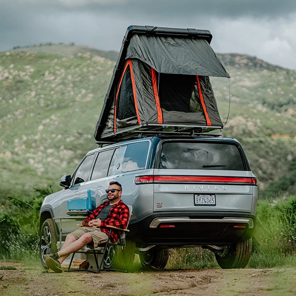 BADASS TENTS 2023 RUGGED™ Rooftop Tent (Universal Fit) w/ Top Crossbars