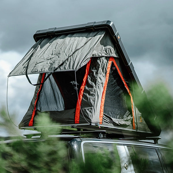 BADASS TENTS 2023 RUGGED™ Rooftop Tent (Universal Fit) w/ Top Crossbars