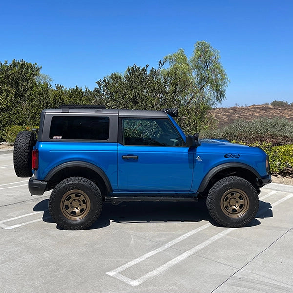 BADASS TENTS 2.0 Aluminum Rear Short Roof Rack for 2021+ Ford Bronco 2-Door