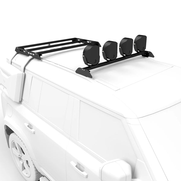 BADASS TENTS Roof Rack for 2020-24 Land Rover Defender (90, 110 & 130) - Black Bars