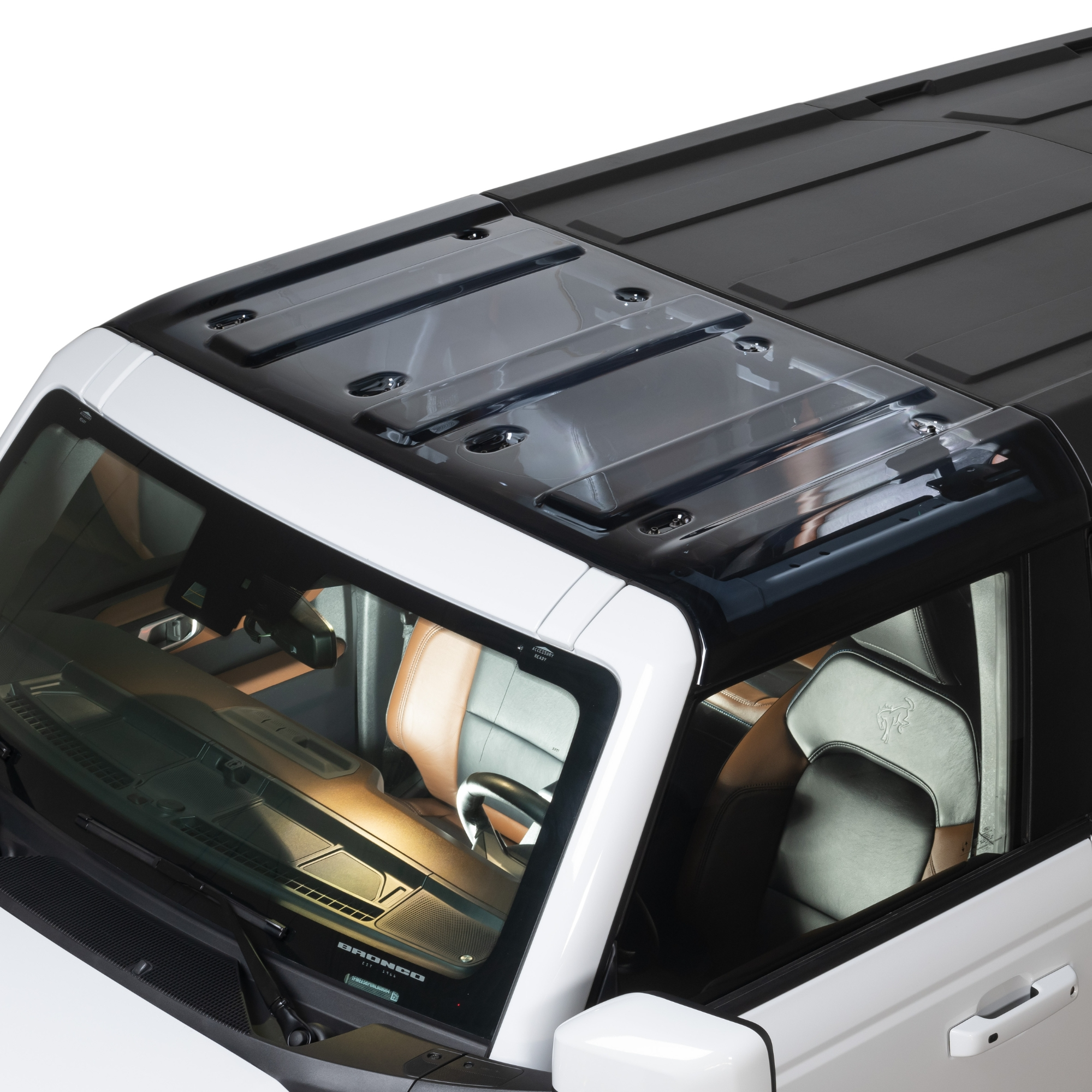 Putco Element Sky View Clear Lid Hard Top for Roof - Fits Ford Bronco 2021-2025 4 Door